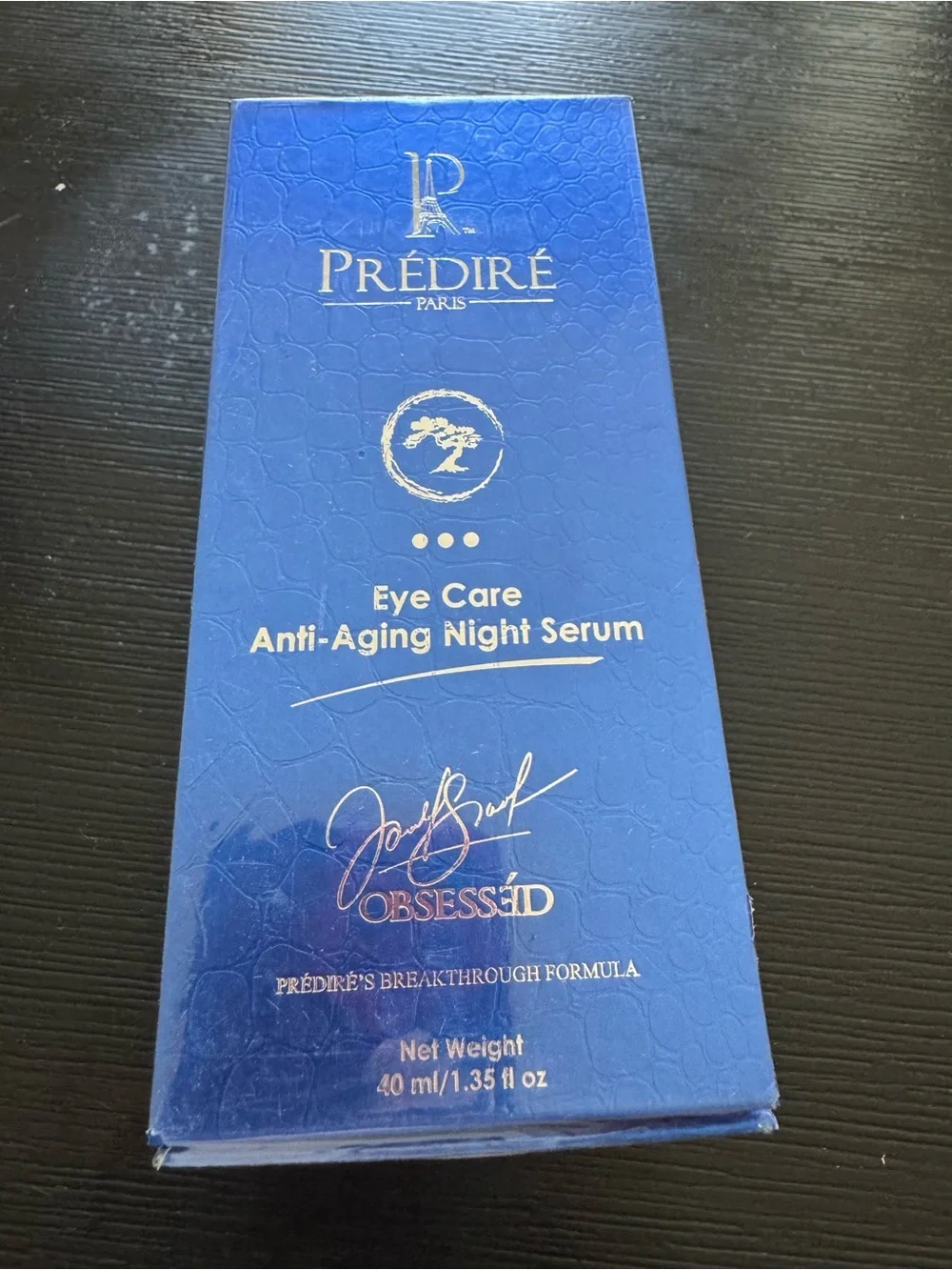 Prédiré Paris Eye Care Anti-Aging Night Serum - Blue